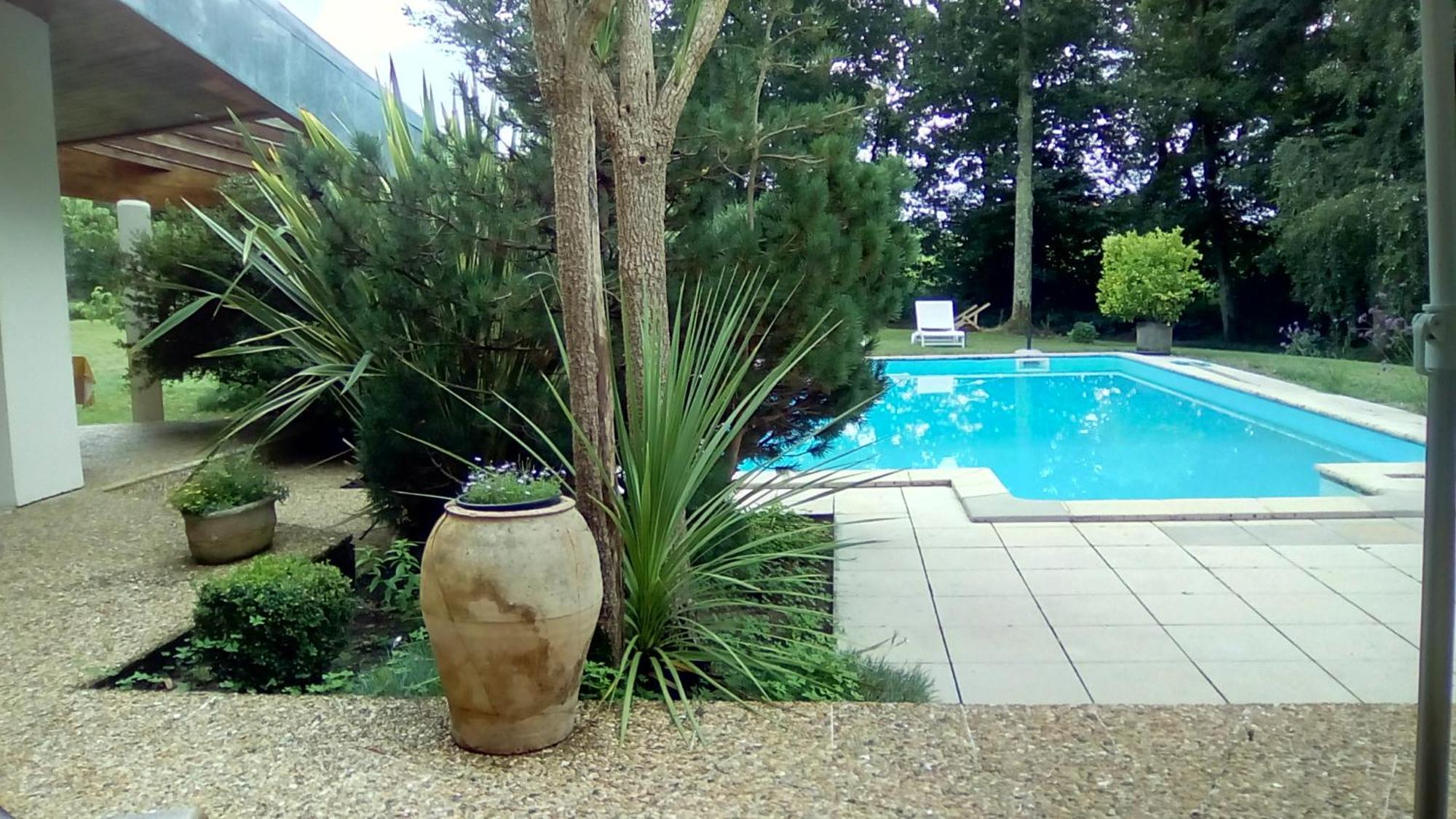 Bed and Breakfast Les Barrerres Hontanx Exterior foto
